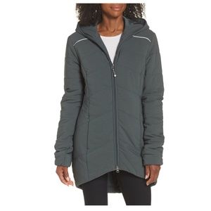 Zella 'Daphne' Hooded Puffer Jacket Size M